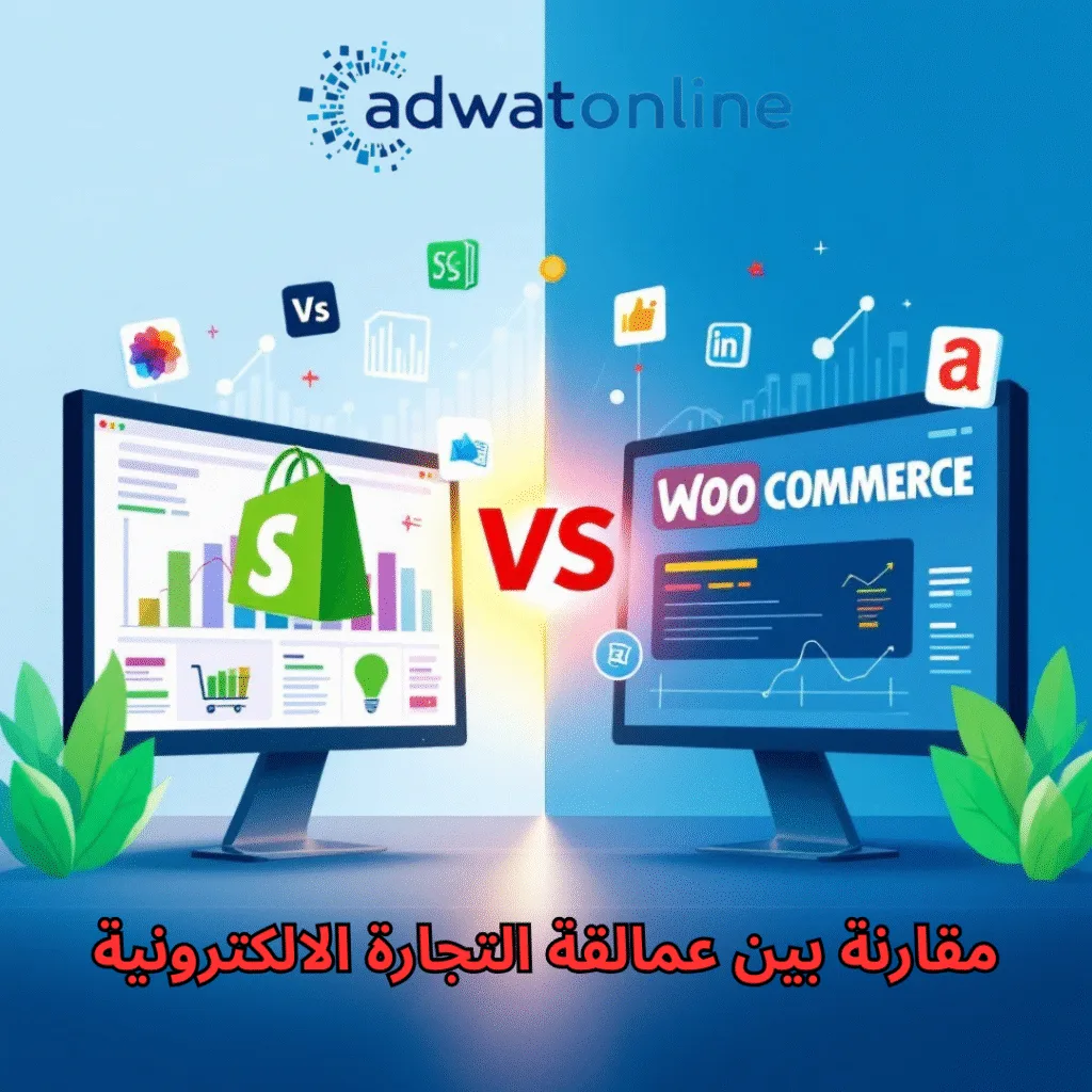 مقارنة بين عمالقة التجارة الالكترونية