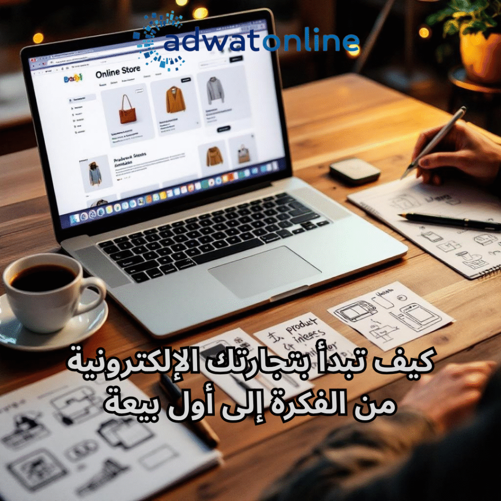 Creating an online store from idea to first sale
